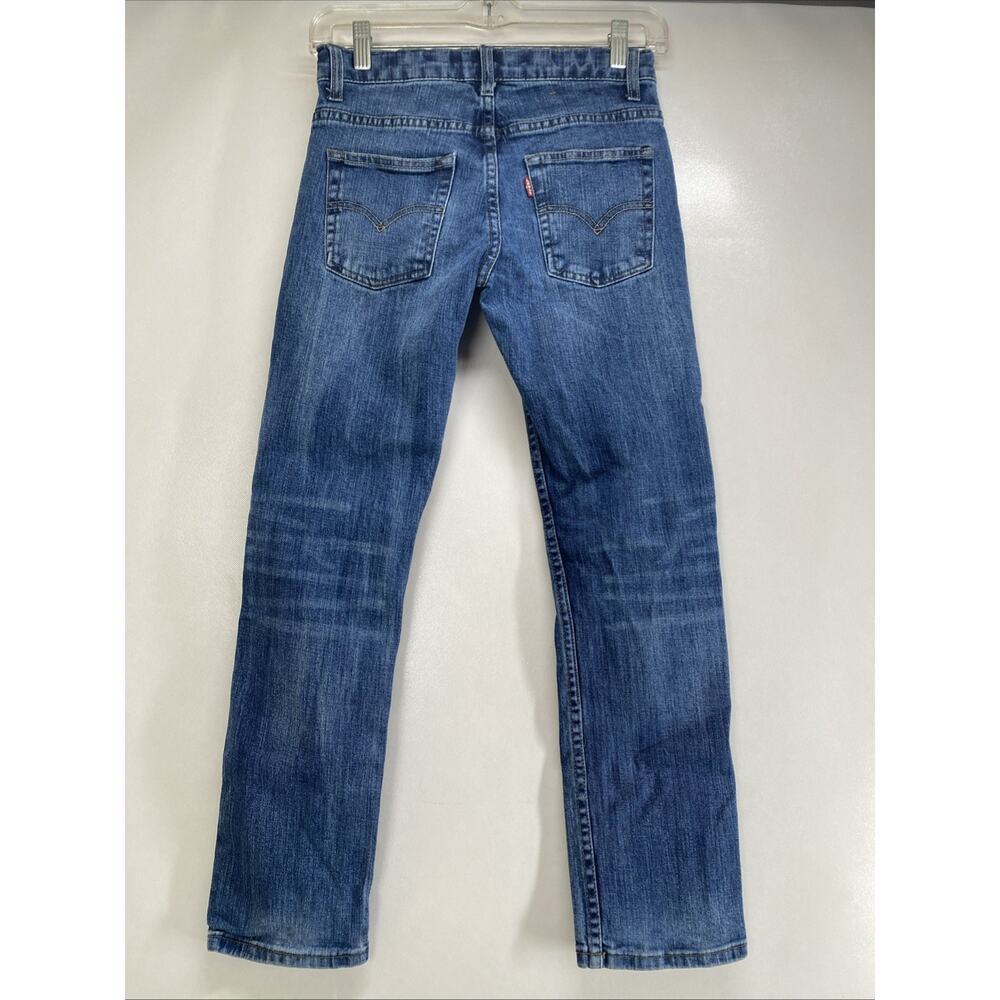 Levi’s 511 Slim Straight Denim Blue Jeans Boys Size 12 Regular 26x26